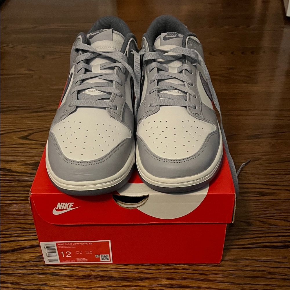 Nike Dunk Low Retro SE White/Light Carbon